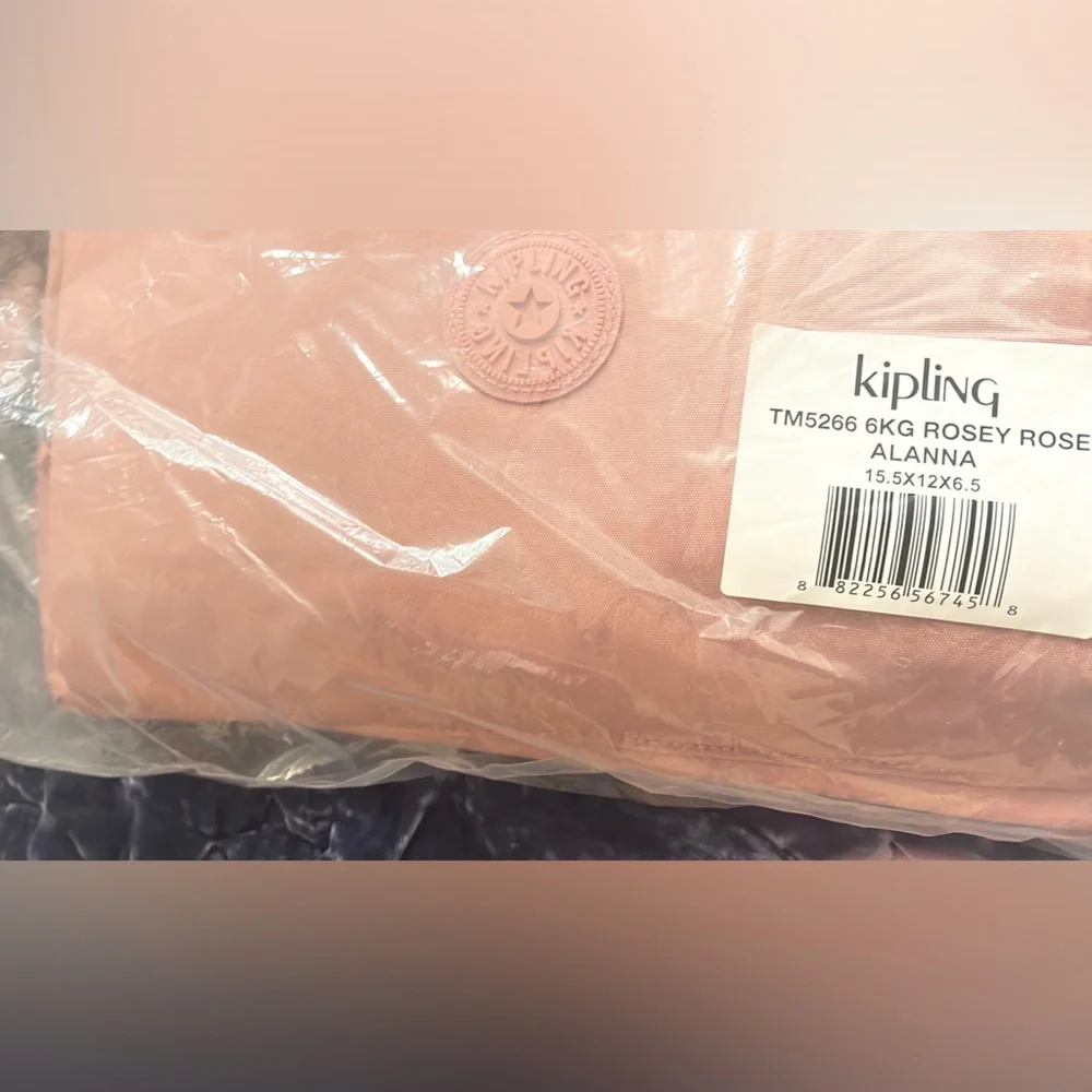 Kipling Pink Alanna Diaper Bag, NWT